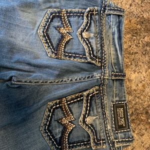 Miss me jeans distressed look . Great condition
